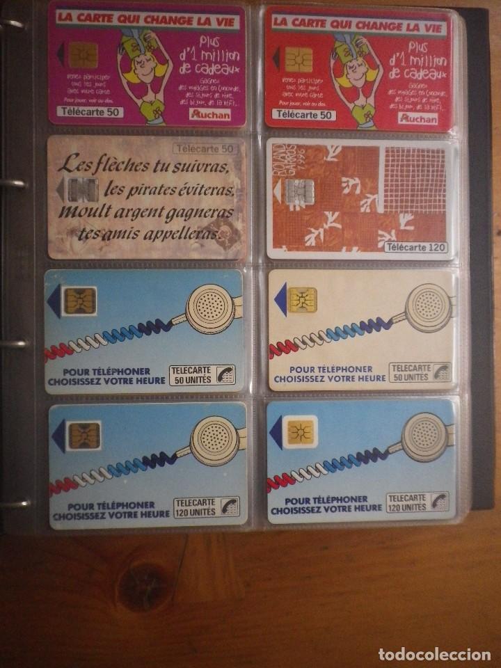 Tarjetas telef&oacute;nicas de colecci&oacute;n: 8 TARJETAS TELEFONICAS FRANCESAS