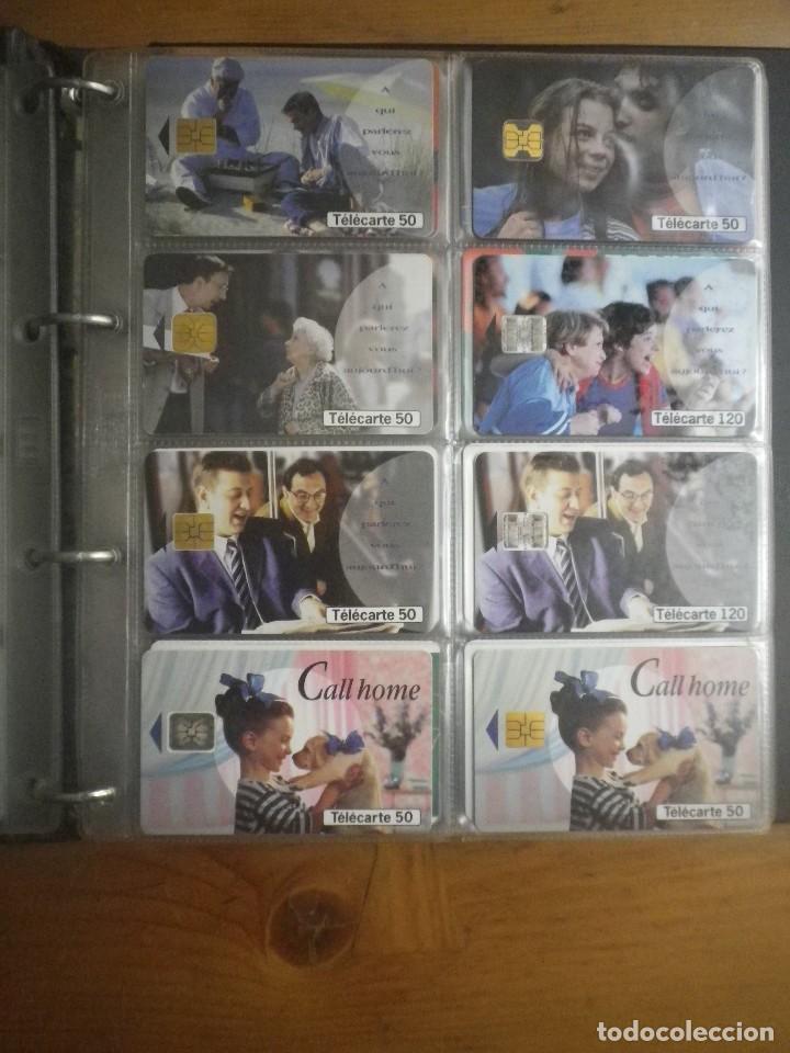 Tarjetas telef&oacute;nicas de colecci&oacute;n: 8 TARJETAS TELEFONICAS FRANCIA
