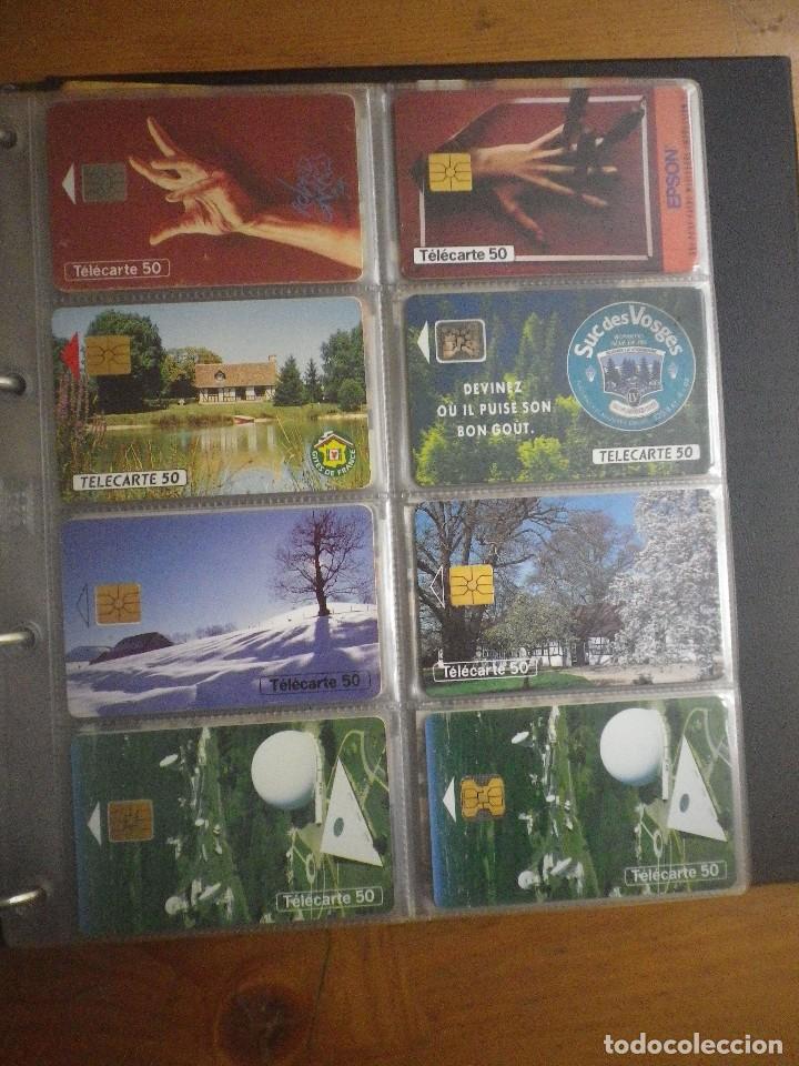 Tarjetas telef&oacute;nicas de colecci&oacute;n: 8 TARJETAS TELEFONICAS FRANCIA