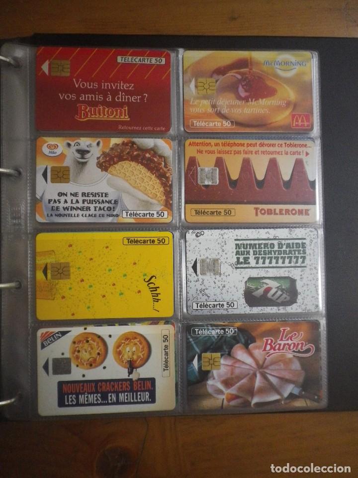 Tarjetas telef&oacute;nicas de colecci&oacute;n: 8 TARJETAS TELEFONICAS FRANCIA