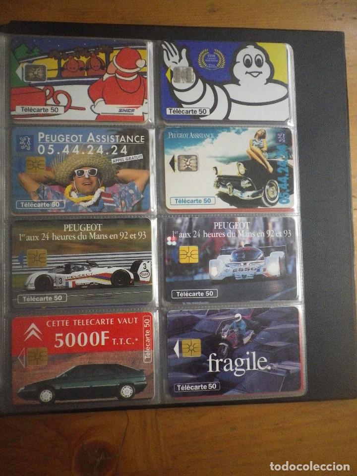 Tarjetas telef&oacute;nicas de colecci&oacute;n: 8 TARJETAS TELEFONICAS FRANCIA