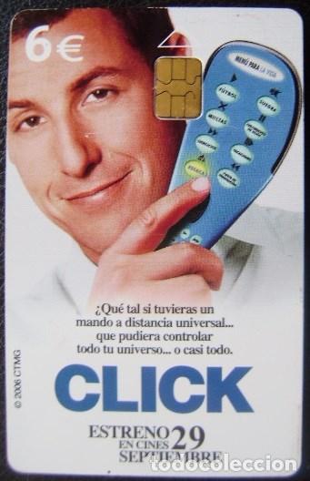 Tarjetas telef&oacute;nicas de colecci&oacute;n: B ... CLICK - USADA DE 1&ordf; CALIDAD - A 373
