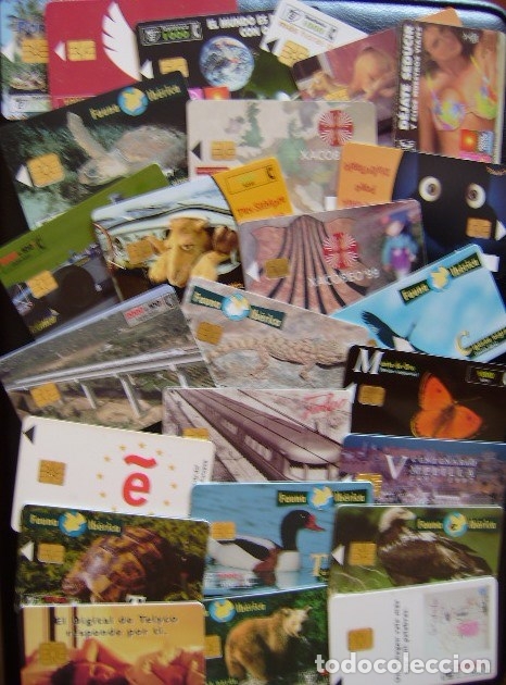 Tarjetas telef&oacute;nicas de colecci&oacute;n: LOTE 7 - 50 TARJETAS DIFERENTES - TODAS PERFECTAS - USADAS 1&ordf; CALIDAD - VER 2 FOTOS - A 383
