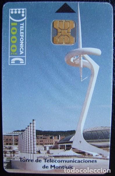 Tarjetas telef&oacute;nicas de colecci&oacute;n: TORRE DE MOTJUIC CP 10 - USADA DE 1&ordf; CALIDAD - A 399