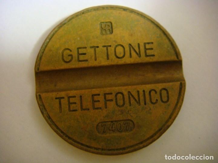 Tarjetas telef&oacute;nicas de colecci&oacute;n: FICHA TELEFONICA GETTONE TELEFONICO (#)