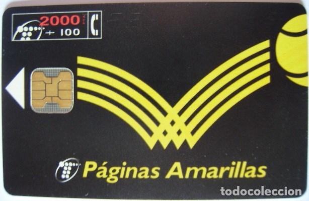 Tarjetas telef&oacute;nicas de colecci&oacute;n: PAGINAS AMARILLAS 2000 PTS - CP 60 - USADA 1&ordf; CALIDAD - A 419