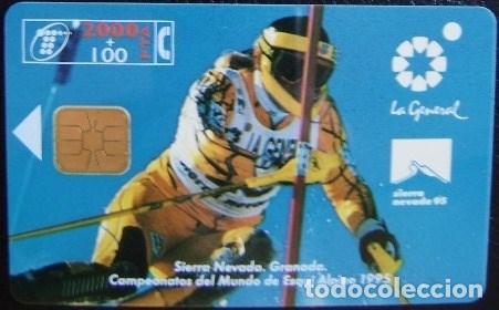 Tarjetas telef&oacute;nicas de colecci&oacute;n: SIERRA NEVADA DE 2000 PTS - CP 063 - USADA 1&ordf; CALIDAD - A 420