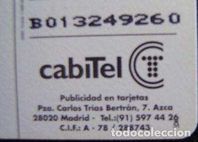 Tarjetas telef&oacute;nicas de colecci&oacute;n: CP71/B1/3 - CHIP F5 N&ordm; NEGROS - VARIEDAD LA M TOCA N&ordm; 26 - USADA 1&ordf; CALIDAD - A 430