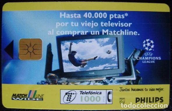 Tarjetas telef&oacute;nicas de colecci&oacute;n: PHILIPS - CP 80 - USADA 1&ordf; CALIDAD   - A 444