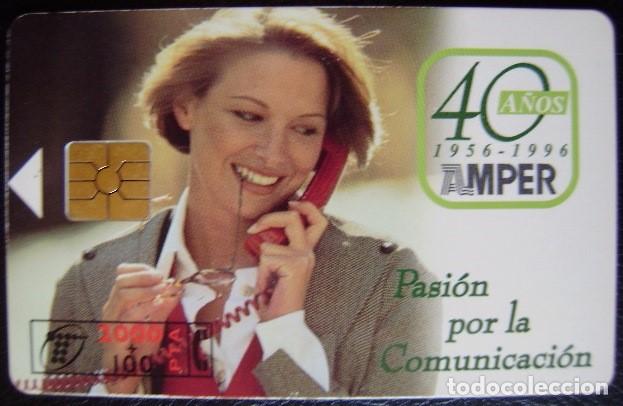 Tarjetas telef&oacute;nicas de colecci&oacute;n: AMPER - CP 82 - USADA 1&ordf; CALIDAD - A 446