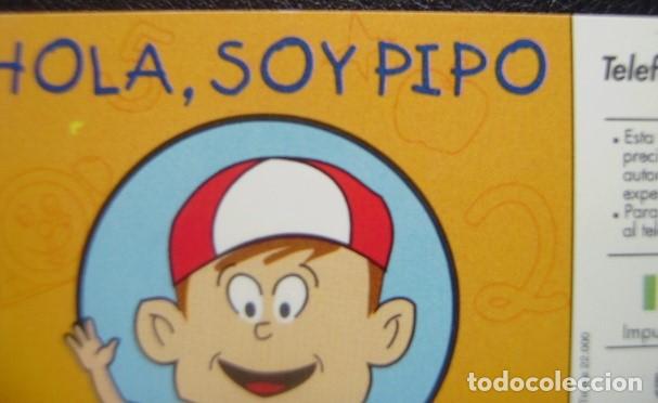 Tarjetas telef&oacute;nicas de colecci&oacute;n: PIPO - CP 84 CON MANCHA AMARILLA - USADA 1&ordf; CALIDAD - A 448
