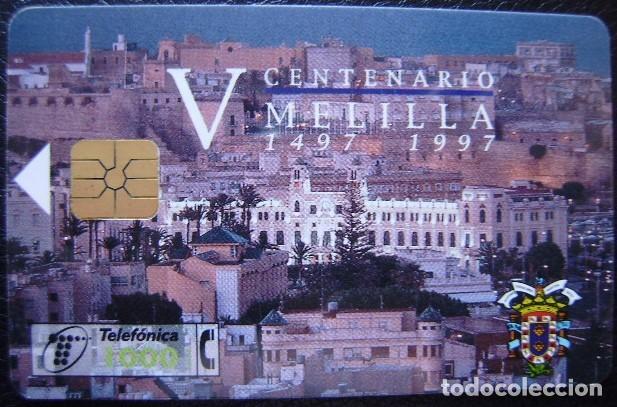 Tarjetas telef&oacute;nicas de colecci&oacute;n: CENTENA. MELILLA - CHIP GD 4 - CP 109/1 - USADA 1&ordf; CALIDAD LEER COMENTARIO - A 464