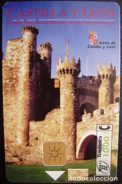 Tarjetas telef&oacute;nicas de colecci&oacute;n: CASTILLA LEON DE 1000 PTS - CP 118 - USADA 1&ordf; CALIDAD - A 468