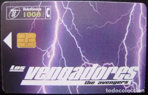 Tarjetas telef&oacute;nicas de colecci&oacute;n: LOS VENGADORES - CP 135 - USADA 1&ordf; CALIDAD   - A 474