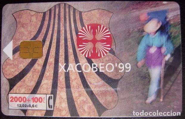 Tarjetas telef&oacute;nicas de colecci&oacute;n: XACOBEO 99 DE 2.000 PTS - EL PEREGRINO - CP 146 - USADA DE 1&ordf; CALIDAD - A 478