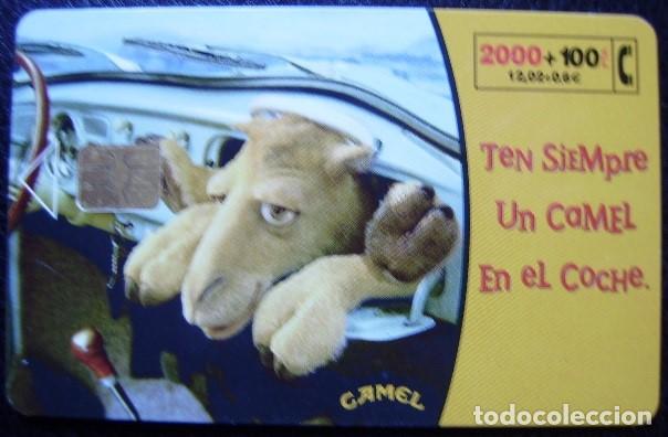 Tarjetas telef&oacute;nicas de colecci&oacute;n: CAMEL DE 2.000 PTS - CP 149 - USADA 1&ordf; CALIDAD  - A 481