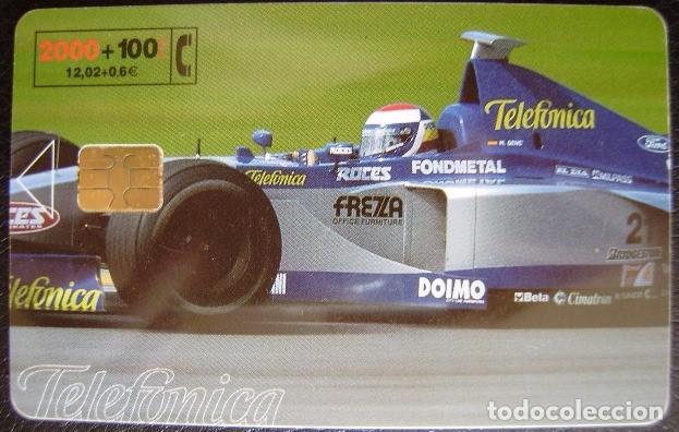 Tarjetas telef&oacute;nicas de colecci&oacute;n: FORMULA UNO - CP 156 - USADA 1&ordf; CALIDAD  - A 484