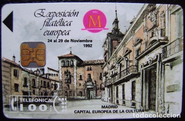 Tarjetas telef&oacute;nicas de colecci&oacute;n: FILATELIA 92 - P 06 - USADA 1&ordf; CALIDAD - A509