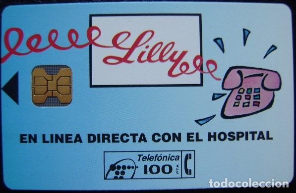Tarjetas telef&oacute;nicas de colecci&oacute;n: TARJETA LILLY - TIRADA 7500 - P 36 - USADA 1&ordf; CALIDAD - A514