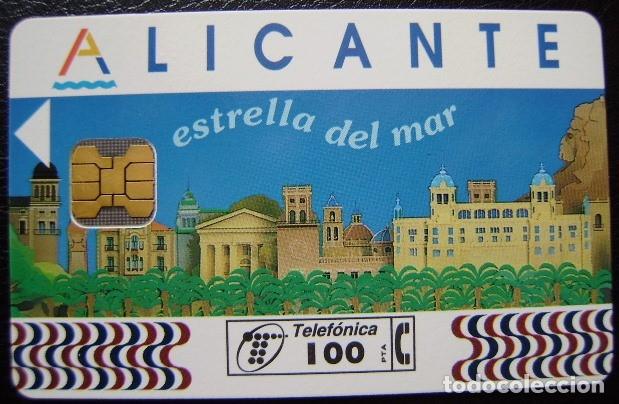 Tarjetas telef&oacute;nicas de colecci&oacute;n: ALICANTE DE 100 PTS - P 110 - USADA 1&ordf; CALIDAD  - A534
