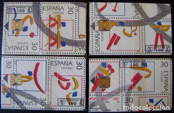 Tarjetas telef&oacute;nicas de colecci&oacute;n: SERIE ANFIL COMPLETA - P 123-124-134-166 - USADAS 1&ordf; CALIDAD - VER FOTOS REVERSOS - A540