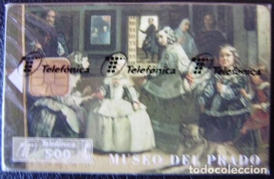 Sammlung von Telefonkarten: MUSEO DEL PRADO - LAS MENINAS - P 141 - USADA 1&ordf; CALIDAD - A551