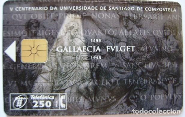 Sammlung von Telefonkarten: V CENT. UNIVERSIDAD SANTIAGO 11/95 - P 159 - USADA 1&ordf; CALIDAD - A559
