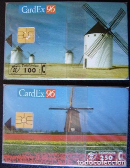 Sammlung von Telefonkarten: MOLINOS SERIE 2 TARJETAS - P 217/18 - USADA 1&ordf; CALIDAD  - A583