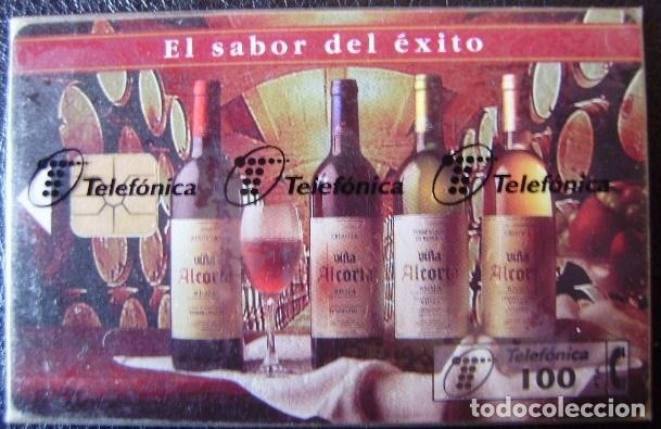 Sammlung von Telefonkarten: VI&Ntilde;A ALCORTA - P 221 - USADA 1&ordf; CALIDAD - A585