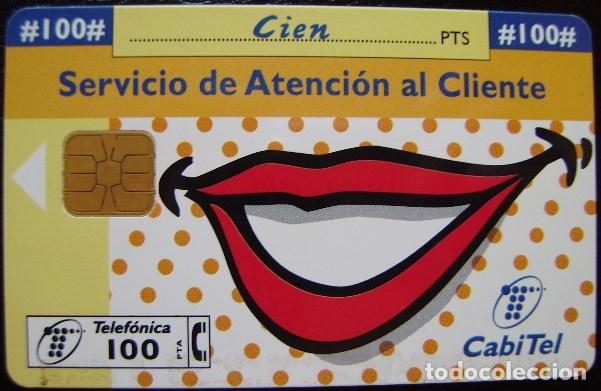 Sammlung von Telefonkarten: SERVICIO ATENC AL CLIENTE 100 PTS 03/97 - P 251 - USADA 1&ordf; CALIDAD - A594