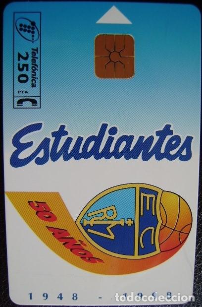 Sammlung von Telefonkarten: ESTUDIANTES - P 281 - USADA 1&ordf; CALIDAD - A607