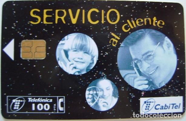 Sammlung von Telefonkarten: SERVICIO ATENCION AL CLIENTE - P 365 - USADAS 1&ordf; CALIDAD  - A632