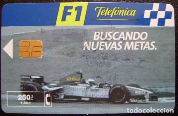 Sammlung von Telefonkarten: TELEFONICA FORMULA 1 - P 383 - USADAS 1&ordf; CALIDAD  - A635