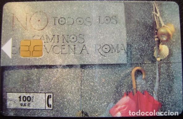 Sammlung von Telefonkarten: CAMINO DE SANTIAGO - P 385 - USADAS 1&ordf; CALIDAD - A636