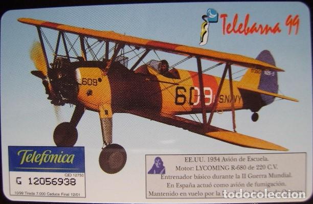 Sammlung von Telefonkarten: BOEING PT17 - P 406 - USADA 1&ordf; CALIDAD - A642