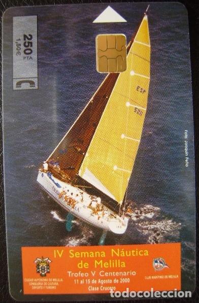 Tarjetas telef&oacute;nicas de colecci&oacute;n: VII SEMANA NAUTIC EN MELILLA - P 437 - USADA 1&ordf; CALIDAD -   - A657