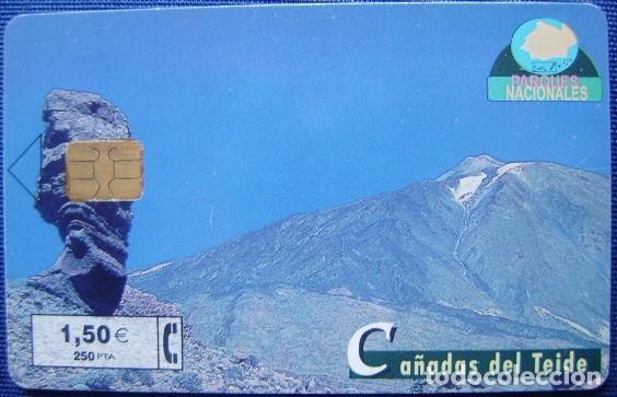 Tarjetas telef&oacute;nicas de colecci&oacute;n: PARQUES NACIONALES - CA&Ntilde;ADAS DEL TEIDE - P 472 - USADA 1&ordf; CALIDAD  - A671
