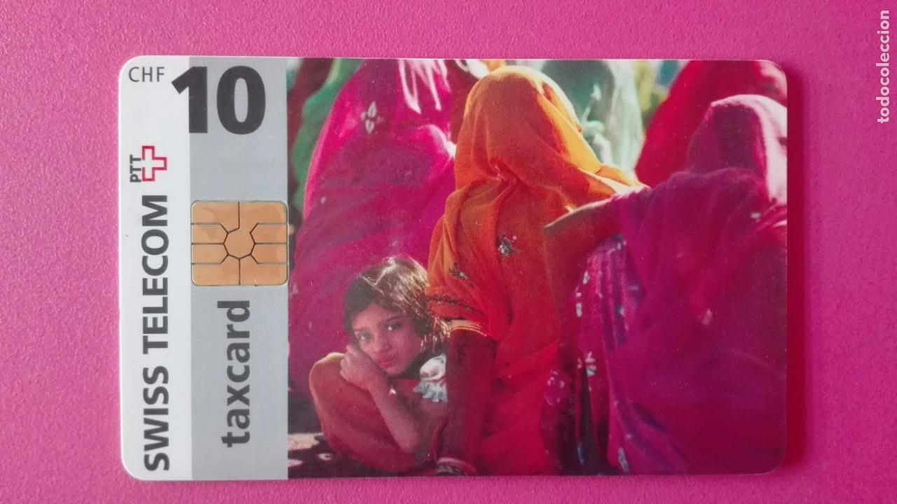 Tarjetas telef&oacute;nicas de colecci&oacute;n: TARJETA TELEFONICA SUIZA PTT SWISS TELECOM TAXCARD 10 FRANCOS LUGANO 1997 USADA