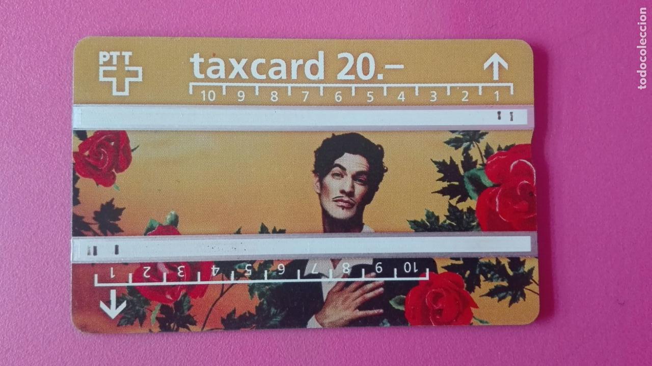Tarjetas telef&oacute;nicas de colecci&oacute;n: TARJETA TELEFONICA SUIZA PTT TELECOM TAXCARD 20 USADA