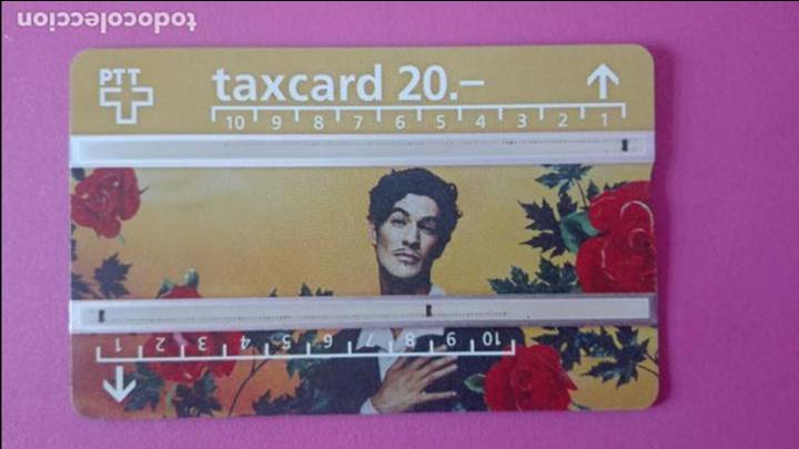 Tarjetas telef&oacute;nicas de colecci&oacute;n: TARJETA TELEFONICA SUIZA PTT TELECOM TAXCARD 20 USADA