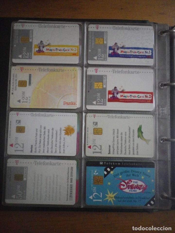 Sammlung von Telefonkarten: 8 TARJETAS TELEFONICAS DE ALEMANIA