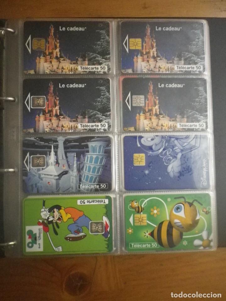 Sammlung von Telefonkarten: 8 TARJETAS TELEFONICAS DE FRANCIA