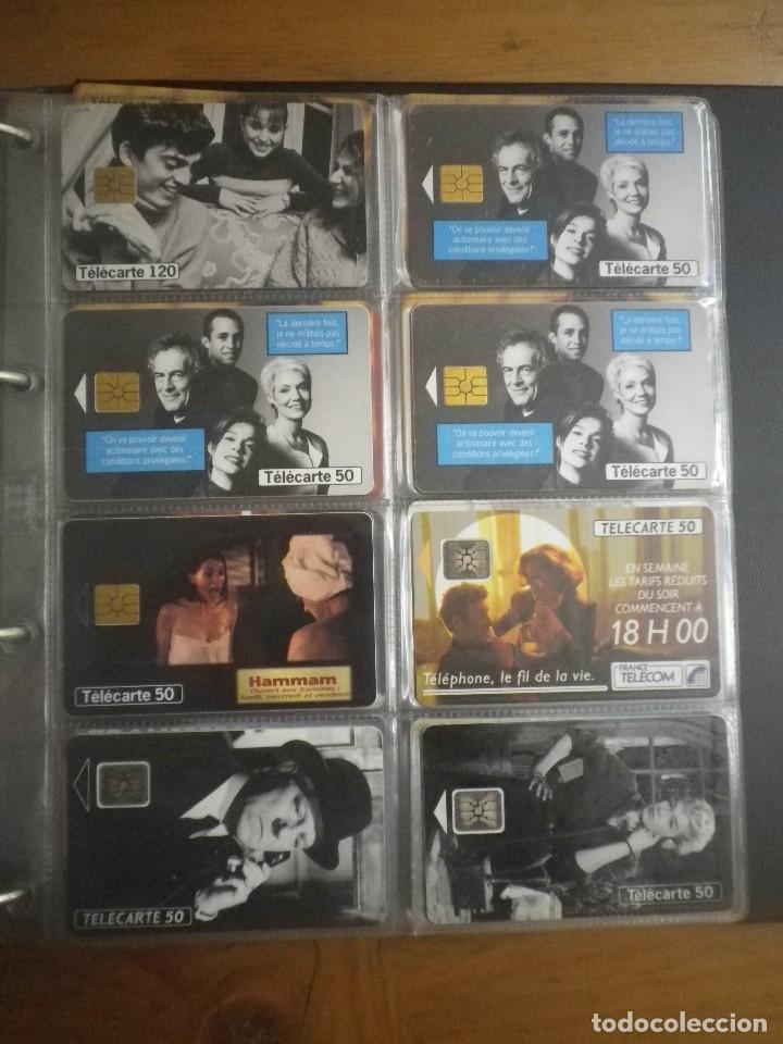 Sammlung von Telefonkarten: 8 TARJETAS TELEFONICAS DE FRANCIA