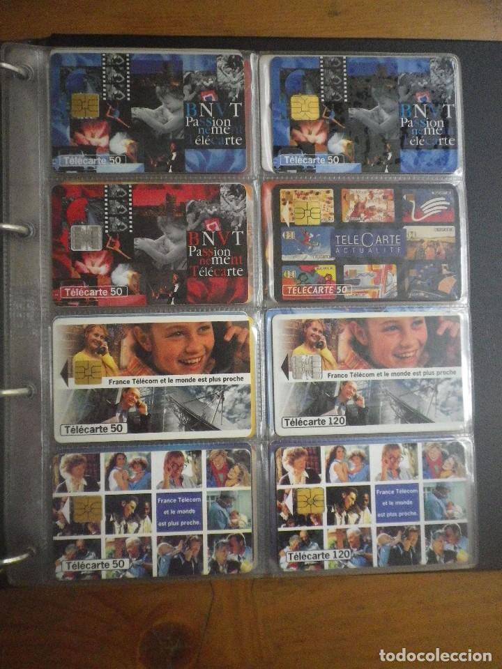 Sammlung von Telefonkarten: 8 TARJETAS TELEFONICAS DE FRANCIA