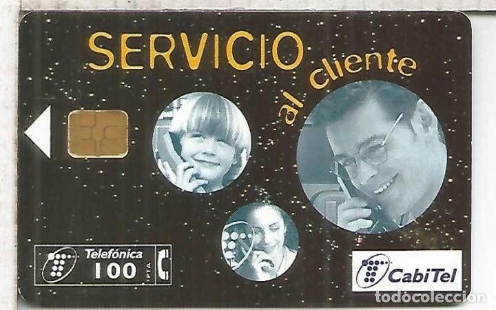 Tarjetas telef&oacute;nicas de colecci&oacute;n: TELEFONICA SERVICIO AL CLIENTE 100 PTS