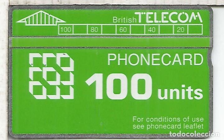 Tarjetas telef&oacute;nicas de colecci&oacute;n: REINO UNIDO BRITISH TELECOM PHONECARD 100