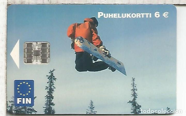 Tarjetas telef&oacute;nicas de colecci&oacute;n: FINLANDIA FINLAND SKI ESQUI