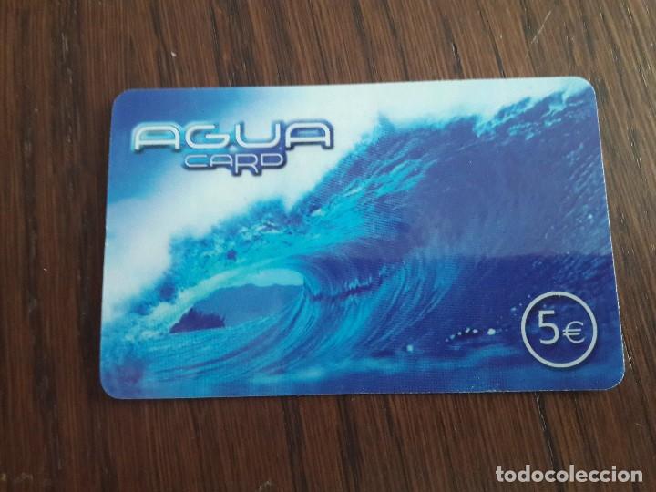 Collection telephone cards: tarjeta de tel&eacute;fono agua card