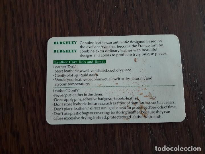 Tarjetas telef&oacute;nicas de colecci&oacute;n: tarjeta Burghley - Foto 2