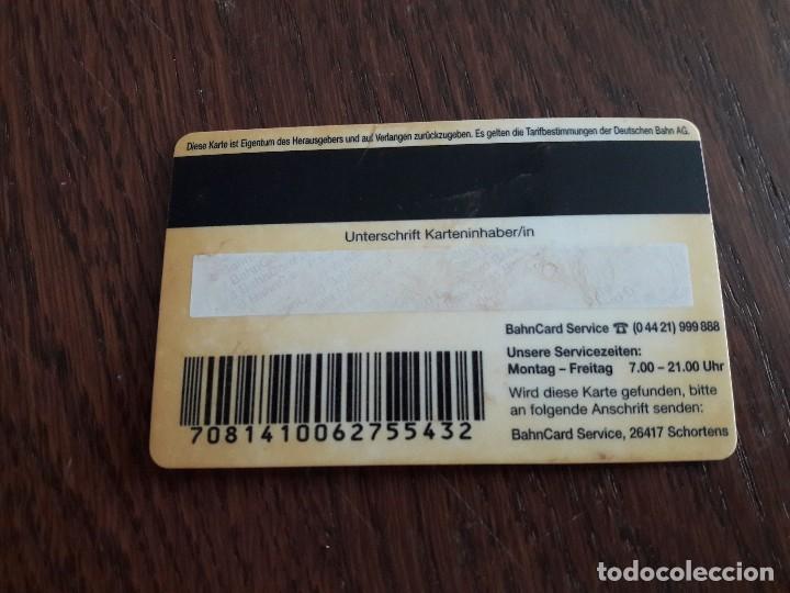 Tarjetas telef&oacute;nicas de colecci&oacute;n: tarjeta visa Bahn Card - Foto 2